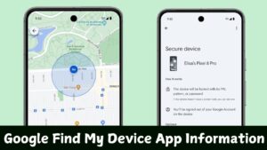 Google Find My Device App Information