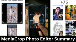 MediaCrop Photo Editor Summary