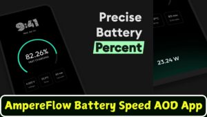 AmpereFlow Battery Speed AOD App