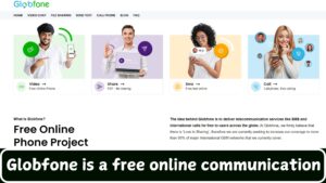 Globfone is a free online communication