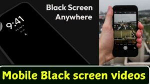 Mobile Black screen videos