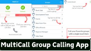 MultiCall Group Calling App