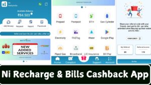 Ni Recharge & Bills Cashback  App 