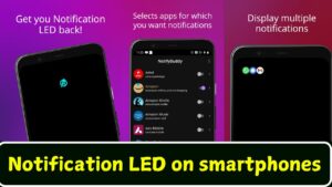 Notification LED on smartphones