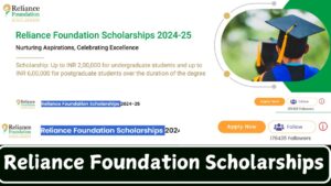 Reliance Foundation Scholarships