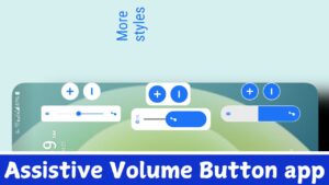 Assistive Volume Button app