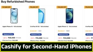 Cashify for Second-Hand iPhones