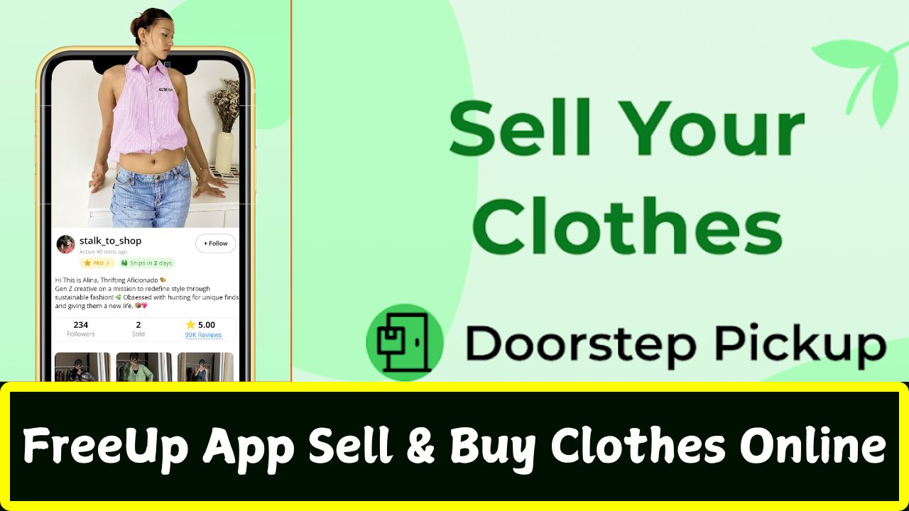 FreeUp App Sell & Buy Clothes Online