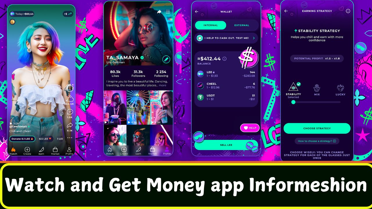 Watch and Get Money app Informeshion