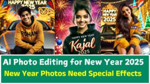 AI Photo Editing for New Year 2025