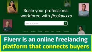 Fiverr is an online freelancing platform that connects buyers