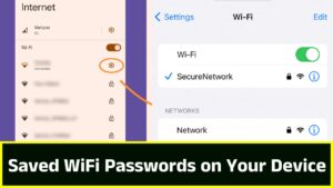 Saved WiFi Passwords on Your Device