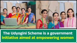 The Udyogini Scheme is a government initiative aimed at empowering women