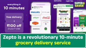 Zepto is a revolutionary 10-minute grocery delivery service