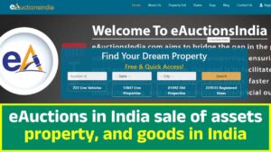 eAuctions in India sale of assets, property, and goods in India