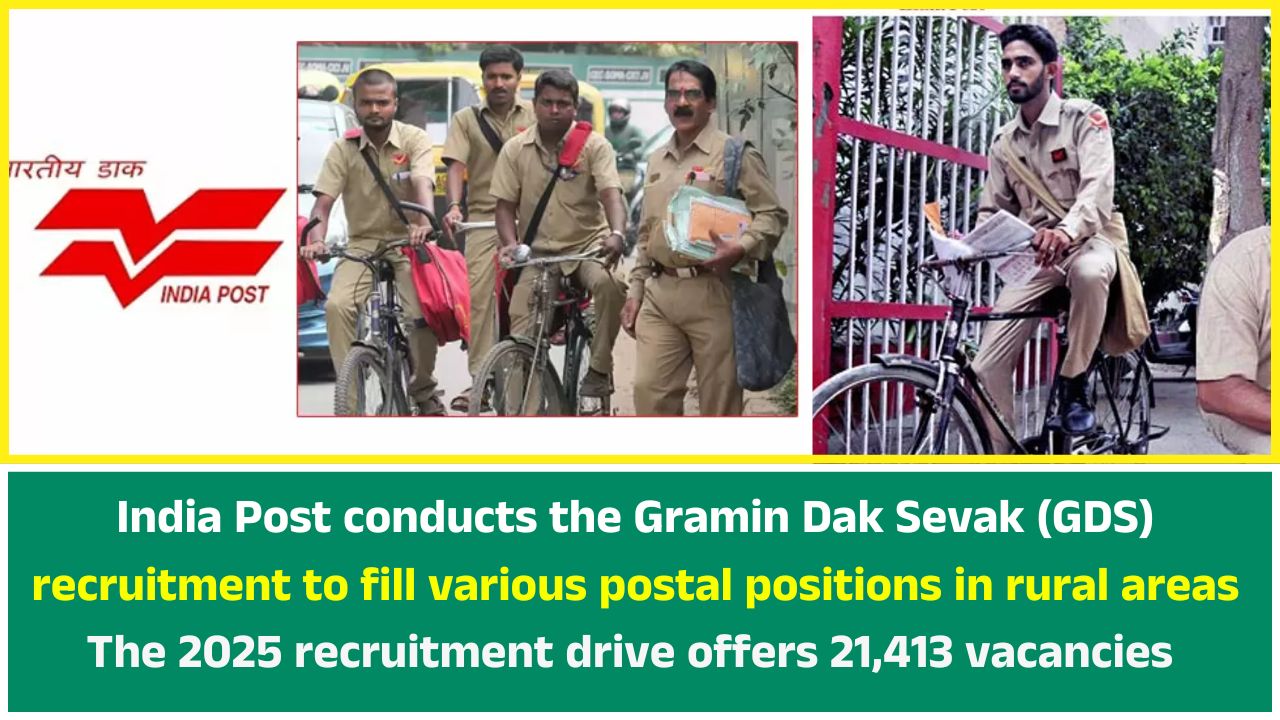 India Post GDS Online Recruitment 2025