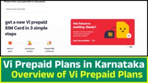 Vi Prepaid Plans in Karnataka