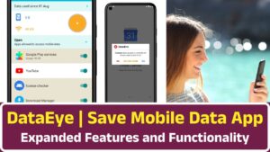 DataEye Save Mobile Data App