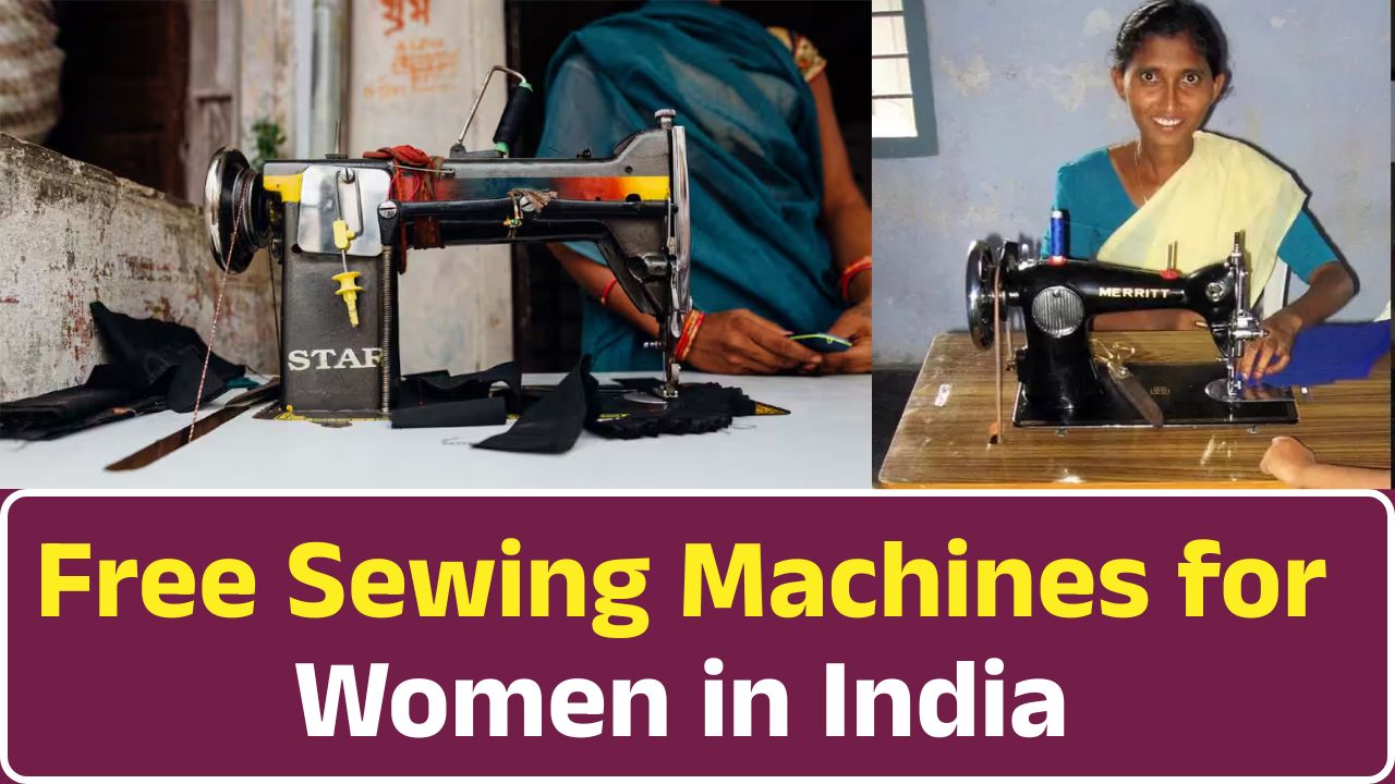Free Sewing Machines for Women in India