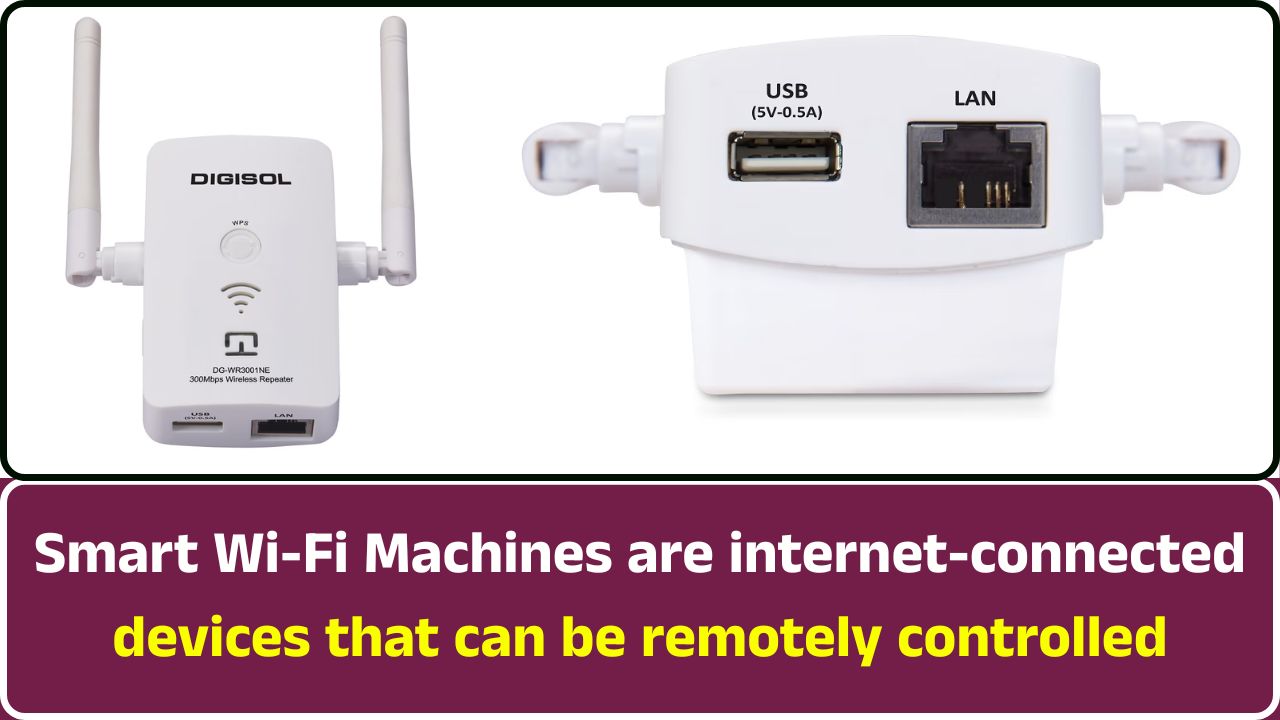 Smart Wi-Fi Machines
