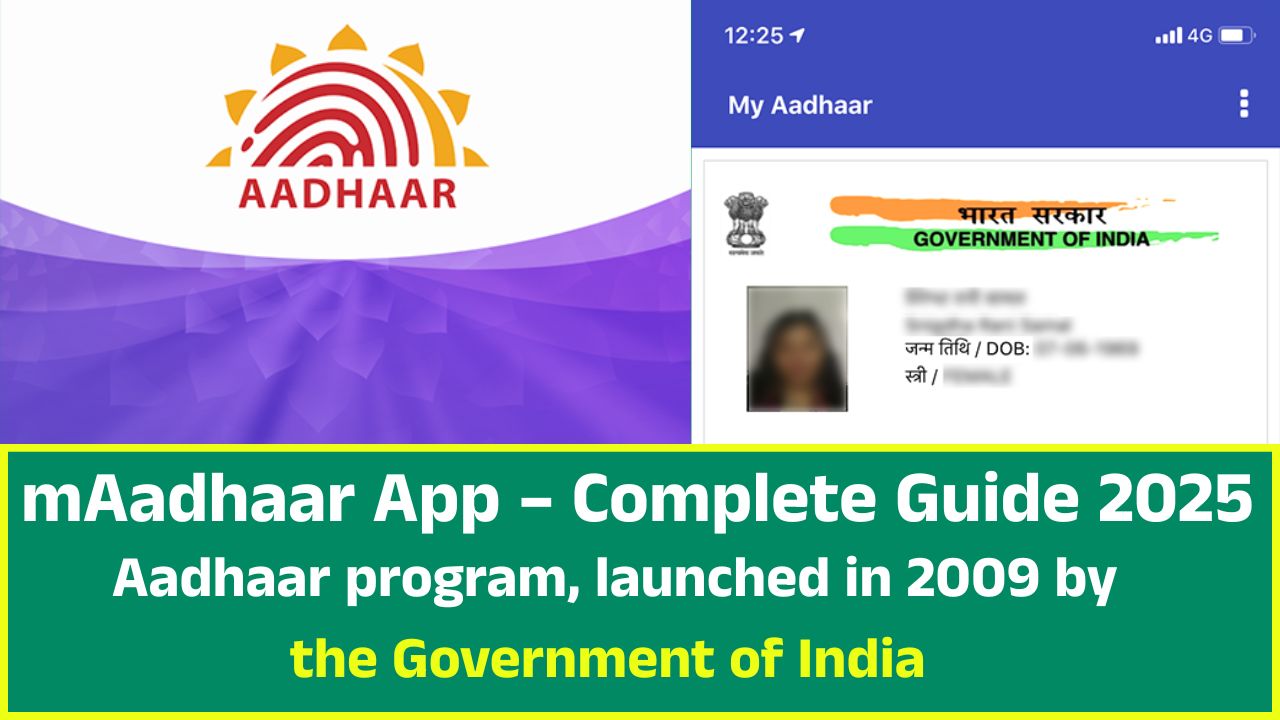 mAadhaar App – Complete Guide 2025