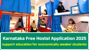 Karnataka Free Hostel Application 2025