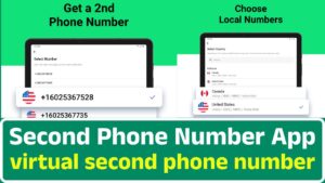 Second Phone Number App