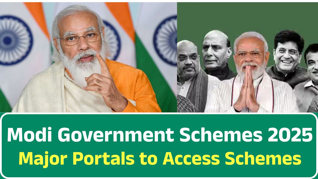 Modi Government Schemes 2025