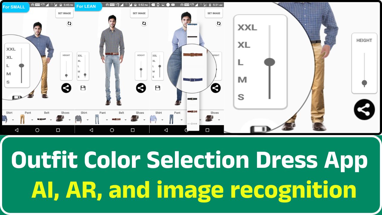 Outfit Color Selection Dress App