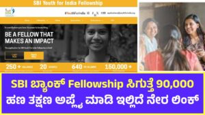 SBI Youth for India Fellowship