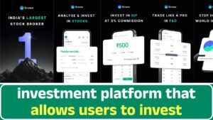 investment platform that allows users to invest