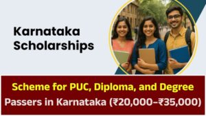 Scheme for PUC, Diploma, and Degree Passers in Karnataka