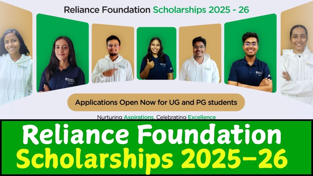 Reliance Foundation Scholarships 2025–26